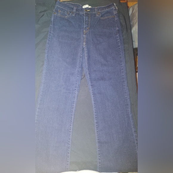 Vintage Levis 512 Jeans Womens 12 Blue Perfectly Slimming Bootcut Denim Flare - Picture 1 of 5
